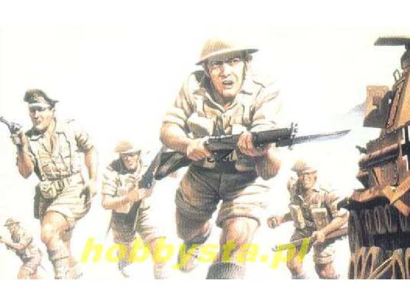 Figurki - British 8th Army - zdjęcie 1 Figurki - British 8th Army - zdjęcie 1