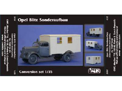 Opel Blitz  Sonderaufbau - conversion set for Tamiya - zdjęcie 1