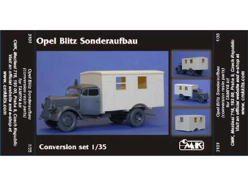 Opel Blitz  Sonderaufbau - conversion set for Tamiya - zdjęcie 1