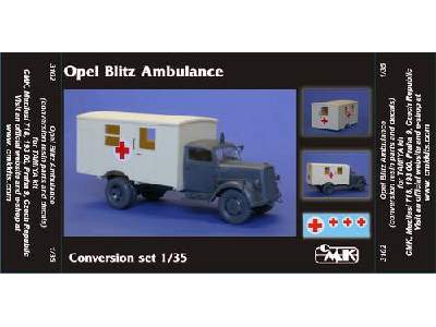 Opel Blitz Ambulance - conversion set for Tamiya - zdjęcie 1