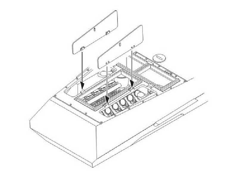 Sd.Kfz.234 Engine set for Dragon - zdjęcie 1 Sd.Kfz.234 Engine set for Dragon - zdjęcie 1