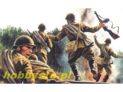 Figurki - WWII Russian Infantry - zdjęcie 1