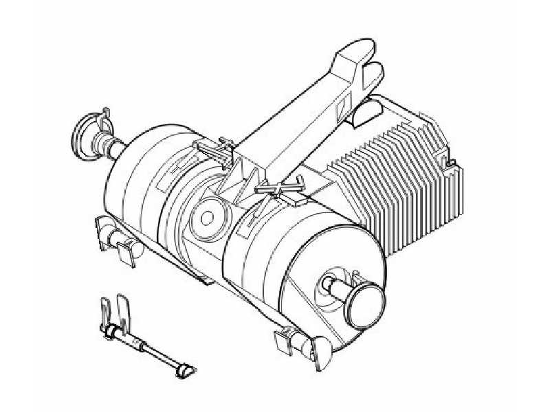 Sd.Kfz.138/1 Grille Transmission set - zdjęcie 1 Sd.Kfz.138/1 Grille Transmission set - zdjęcie 1