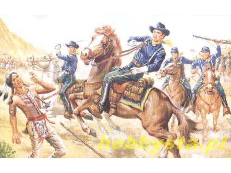 Figurki - US Cavalry - zdjęcie 1 Figurki - US Cavalry - zdjęcie 1