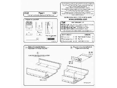 Tiger I fuel tank&cooler (Tam) - zdjęcie 2