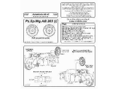 Autoblinda AB.43 spare wheels (Ita) - zdjęcie 2