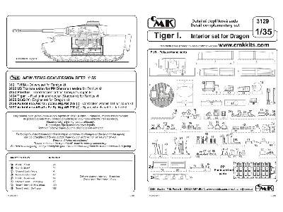Tiger I Interior set for Dragon Kit - zdjęcie 2