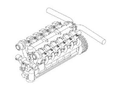 Nuffield Liberty Mk.III British engine - zdjęcie 1