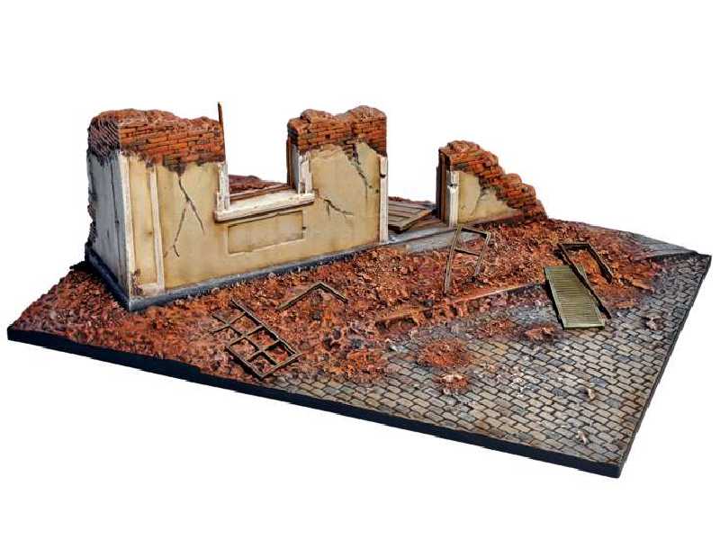 Diorama z ruinami - zdjęcie 1 Diorama z ruinami - zdjęcie 1
