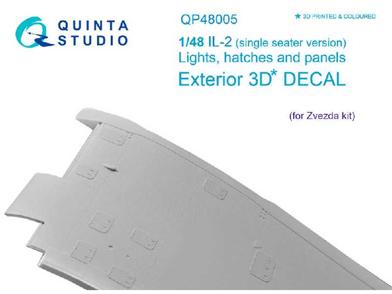 Il-2 Single Seater Lights, Hatches And Panels - zdjęcie 1 Il-2 Single Seater Lights, Hatches And Panels - zdjęcie 1