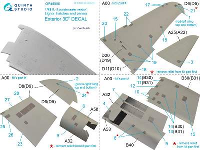 Il-2 Single Seater Lights, Hatches And Panels - zdjęcie 9