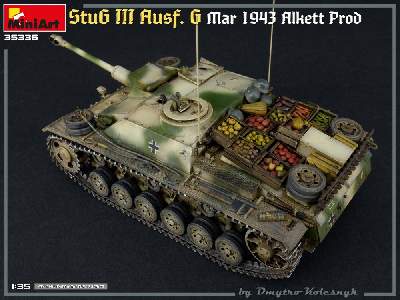 StuG III Ausf. G marzec 1943 - zakłady Alkett  - zdjęcie 10