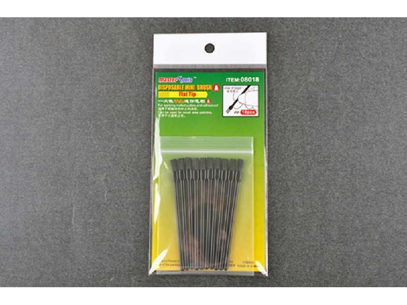 Disposable Mini Flat Brush*10 - zdjęcie 1 Disposable Mini Flat Brush*10 - zdjęcie 1