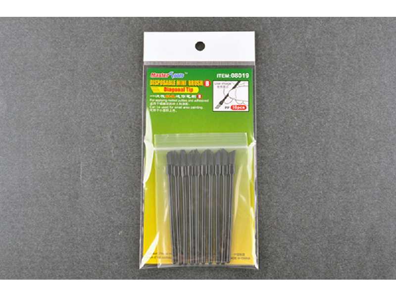 Disposable Mini Diagonal Brush*10 - zdjęcie 1 Disposable Mini Diagonal Brush*10 - zdjęcie 1