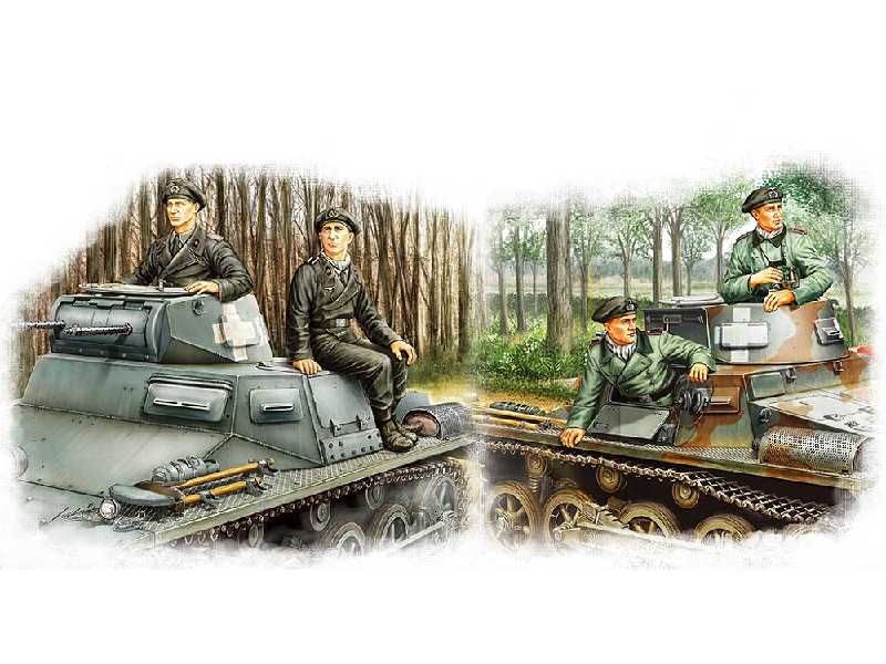 German Panzer Crew Set - zdjęcie 1 German Panzer Crew Set - zdjęcie 1