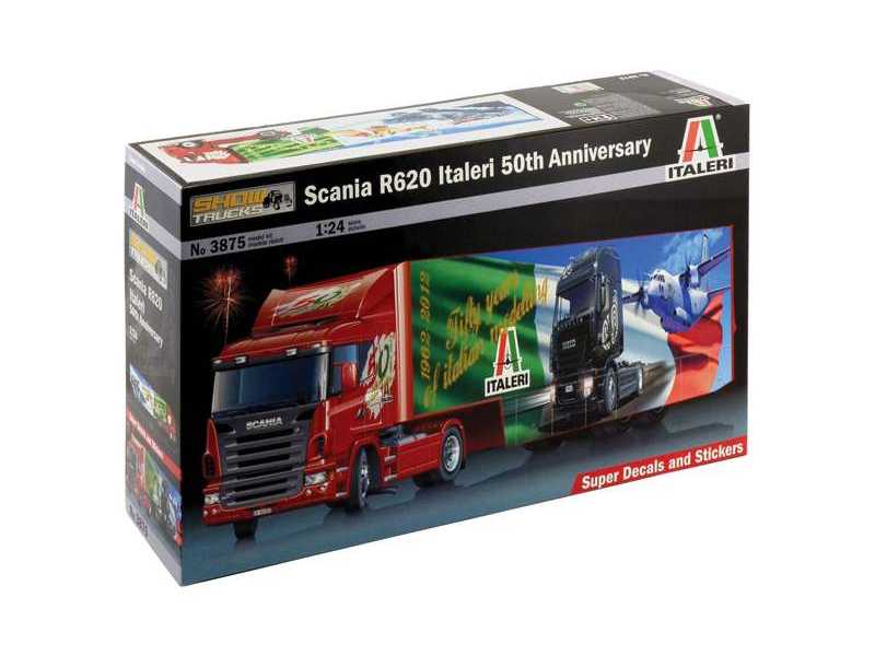 Scania R620 Italeri 50th Anniversary ciągnik z naczepą - zdjęcie 1