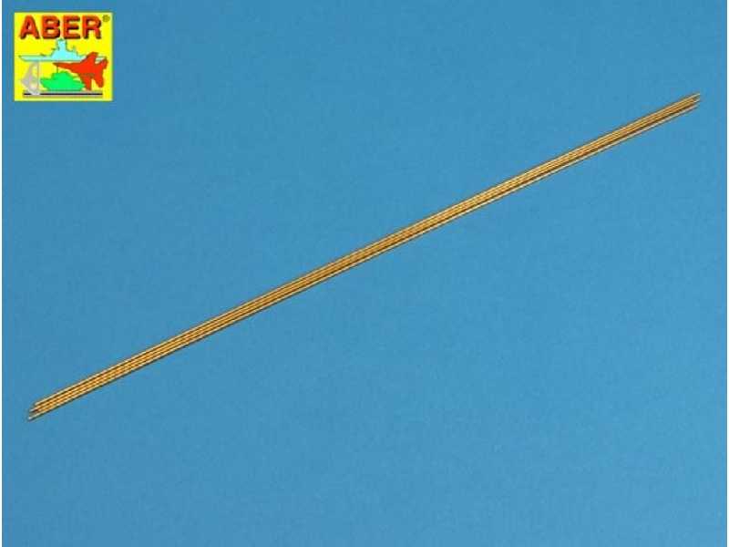 Rurki mosiężne Ø1,00x0,20 mm długości 245 mm x 4 szt. - zdjęcie 1 Rurki mosiężne Ø1,00x0,20 mm długości 245 mm x 4 szt. - zdjęcie 1