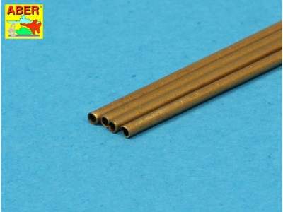 Rurki mosiężne Ø1,00x0,20 mm długości 245 mm x 4 szt. - zdjęcie 3