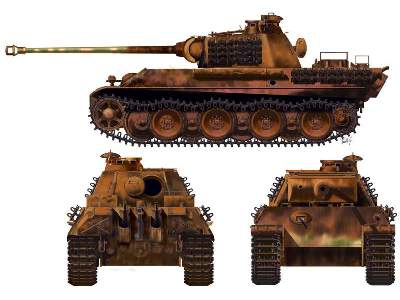 Czołg Pz. Kpfw. V Panther Ausf. G - zdjęcie 7