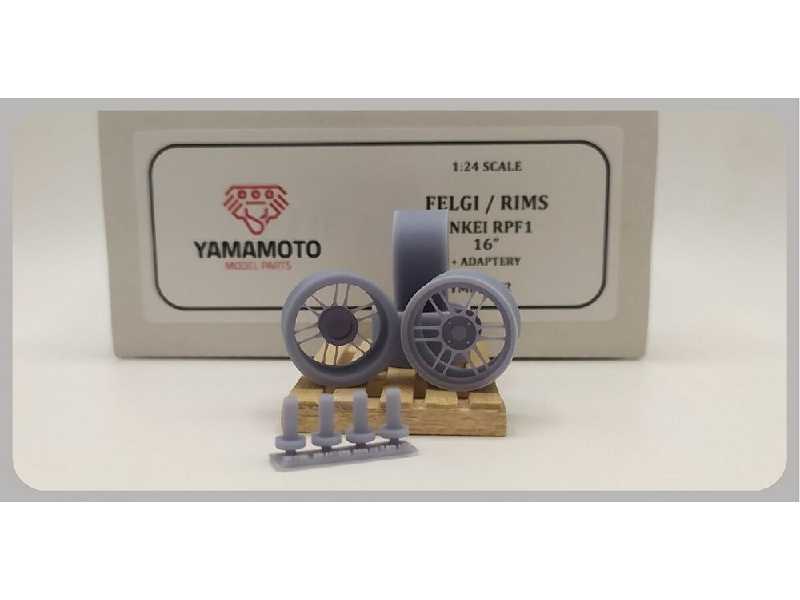 Felgi Enkei Rpf1 16 + Adaptery - zdjęcie 1 Felgi Enkei Rpf1 16 + Adaptery - zdjęcie 1