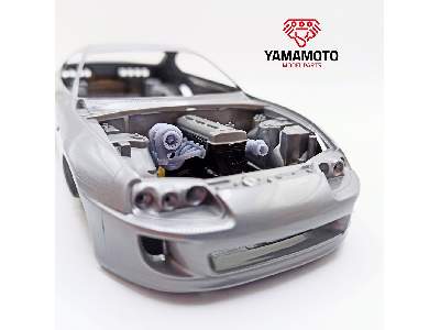 Turbo Kit 2jz Toyota Supra (For Tamiya 24123) - zdjęcie 2