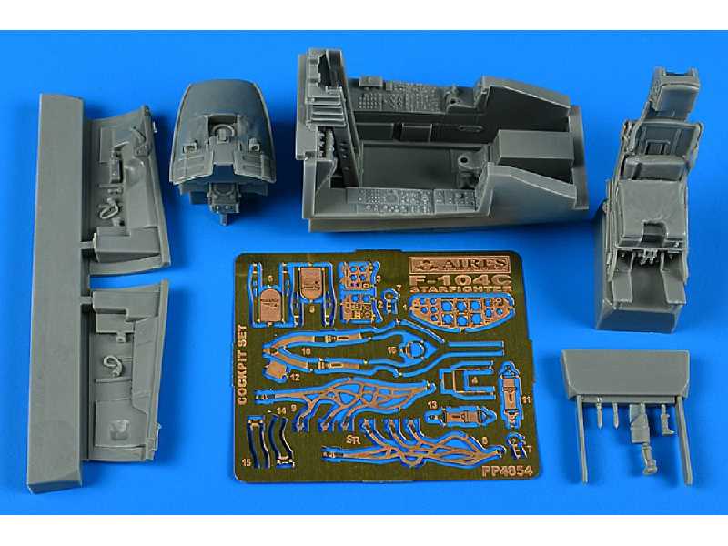 F-104C Starfighter cockpit set - zdjęcie 1 F-104C Starfighter cockpit set - zdjęcie 1