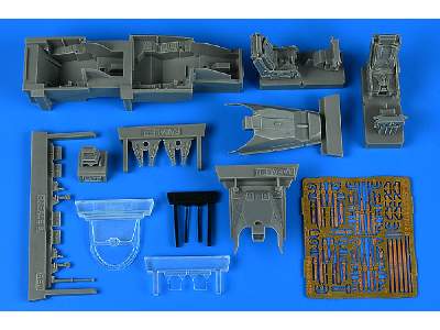 Rafale B - late cockpit set - zdjęcie 1