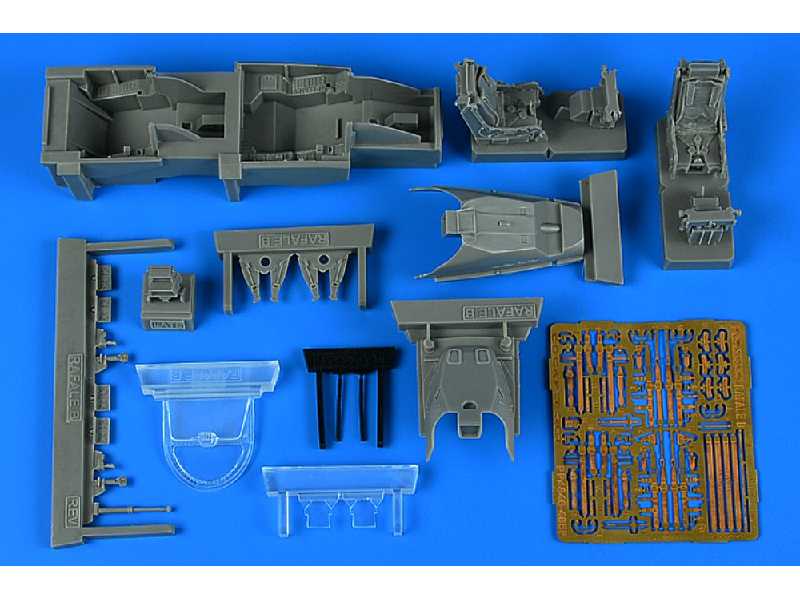 Rafale B - late cockpit set - zdjęcie 1
