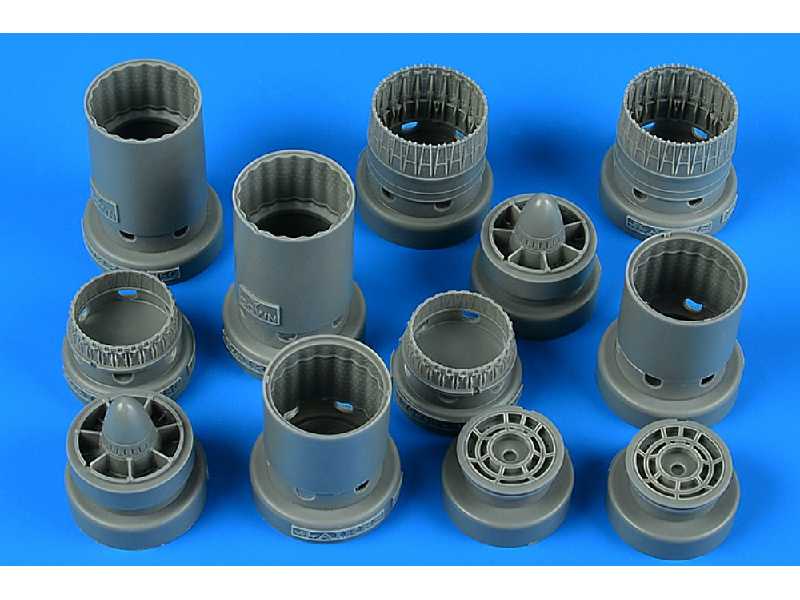 F-4B/N/C/D & RF-4B/C Phantom II exhaust nozzles - zdjęcie 1 F-4B/N/C/D & RF-4B/C Phantom II exhaust nozzles - zdjęcie 1