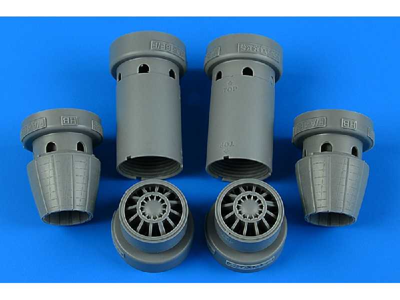 F/A-18E/F Super Hornet exhaust nozzles - opened - zdjęcie 1