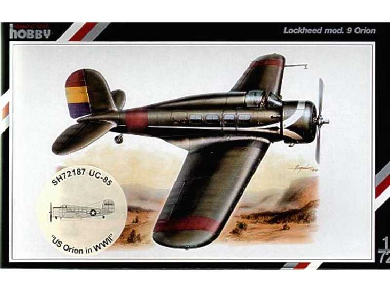 Lockheed Model 9D UC-85 Orion - zdjęcie 1 Lockheed Model 9D UC-85 Orion - zdjęcie 1
