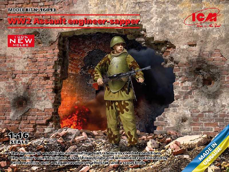 WW2 Assault Engineer-sapper - zdjęcie 1 WW2 Assault Engineer-sapper - zdjęcie 1