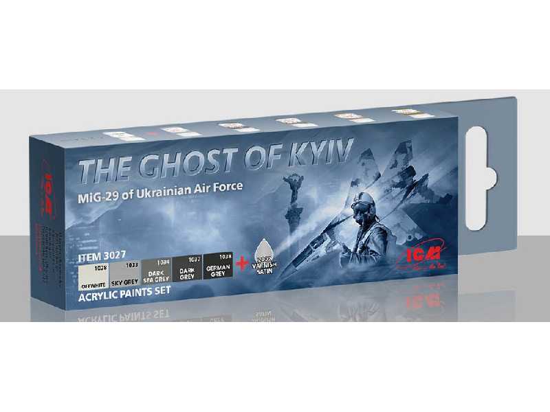 Acrylic Paint Set The Ghost Of Kyiv - zdjęcie 1 Acrylic Paint Set The Ghost Of Kyiv - zdjęcie 1