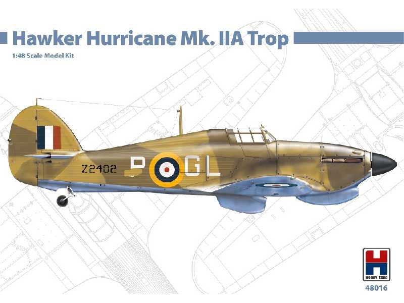Hawker Hurricane Mk.IIA Trop - zdjęcie 1 Hawker Hurricane Mk.IIA Trop - zdjęcie 1