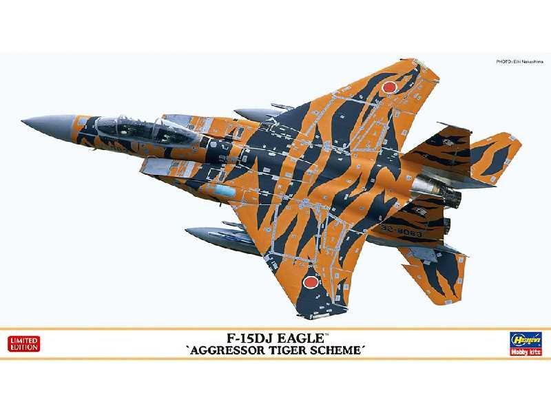 F-15dj Eagle 'aggressor Tiger Scheme' - zdjęcie 1 F-15dj Eagle 'aggressor Tiger Scheme' - zdjęcie 1