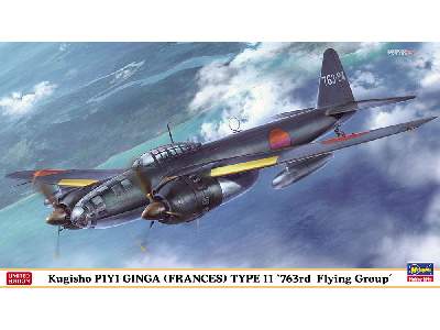 Kugisho P1y1 Ginga (Frances) Type 11 '763rd Flying Group' - zdjęcie 1