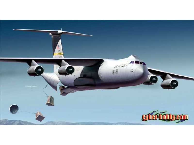 Lockheed C-141B Starlifter - Wojna w Zatoce Perskiej - zdjęcie 1 Lockheed C-141B Starlifter - Wojna w Zatoce Perskiej - zdjęcie 1
