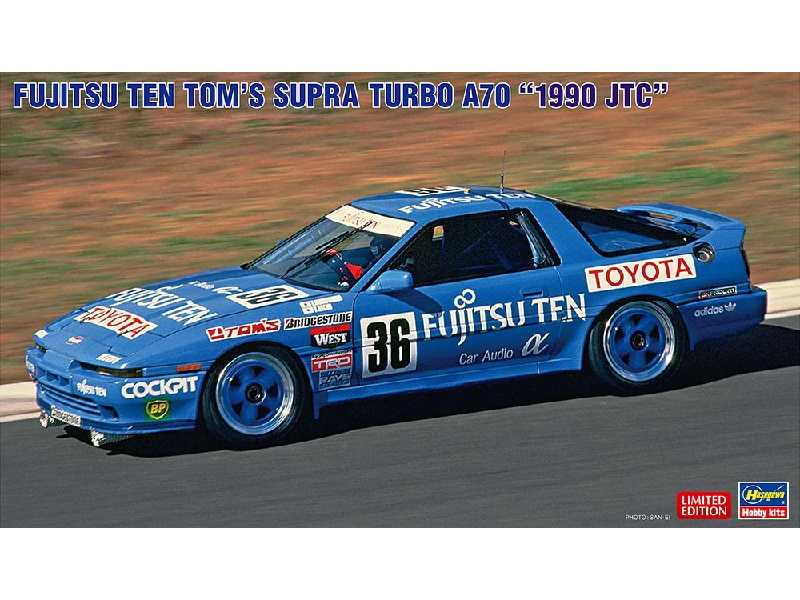 Fujitsu Ten Tom's Supra Turbo A70 1990 Jtc - zdjęcie 1 Fujitsu Ten Tom's Supra Turbo A70 1990 Jtc - zdjęcie 1