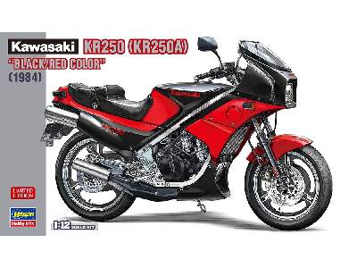 Kawasaki Kr250 (Kr250a) Black/Red Color (1984) - zdjęcie 1