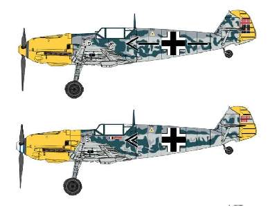 Messerschmitt BF109E-4 - Wing Tech Series - zdjęcie 8