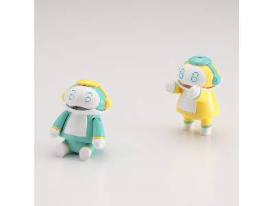 Tiny Mechatromate Patch Set Aqua Green & Lemon - zdjęcie 3