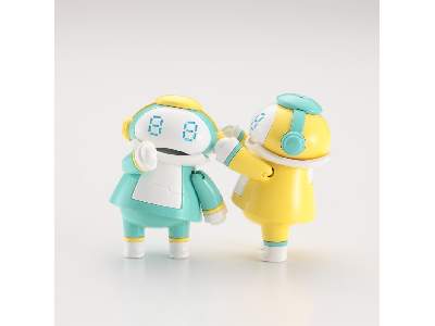 Tiny Mechatromate Patch Set Aqua Green & Lemon - zdjęcie 5