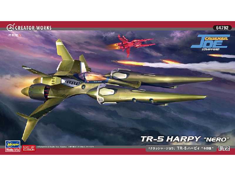 Crusher Joe Tr-5 Harpy Nero - zdjęcie 1 Crusher Joe Tr-5 Harpy Nero - zdjęcie 1