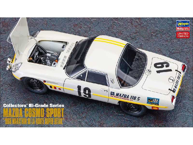 Mazda Cosmo Sport 1968 Marathon De La Route Super Detail - zdjęcie 1 Mazda Cosmo Sport 1968 Marathon De La Route Super Detail - zdjęcie 1