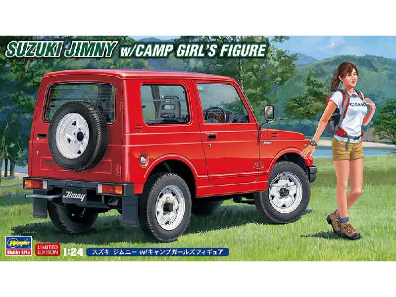 52301 Suzuki Jimny W/Camp Girl's Figure - zdjęcie 1