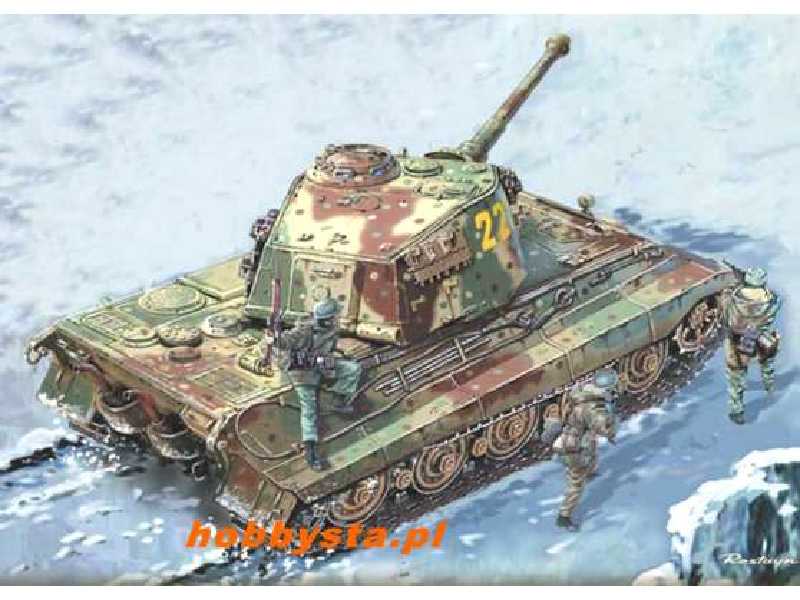 Sd.Kfz.182 King Tiger Henschel Turret Battle of the Bulge - zdjęcie 1 Sd.Kfz.182 King Tiger Henschel Turret Battle of the Bulge - zdjęcie 1