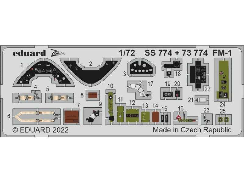 FM-1 1/72 - ARMA HOBBY - zdjęcie 1