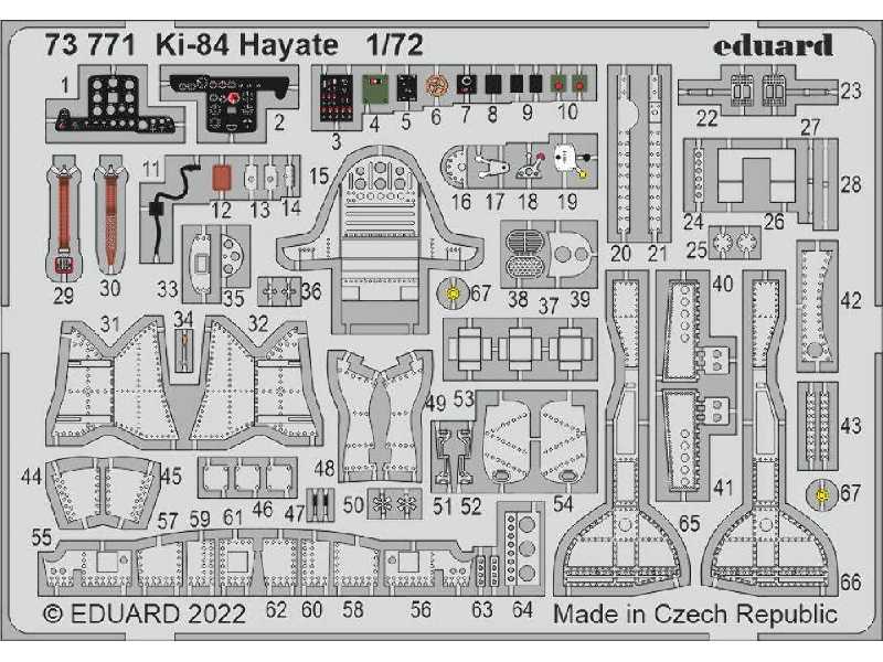 Ki-84 Hayate 1/72 - ARMA HOBBY - zdjęcie 1 Ki-84 Hayate 1/72 - ARMA HOBBY - zdjęcie 1