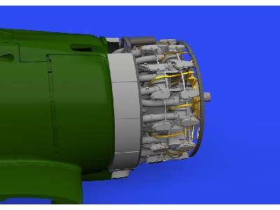 A6M2 engine complete PRINT 1/48 - EDUARD - zdjęcie 2