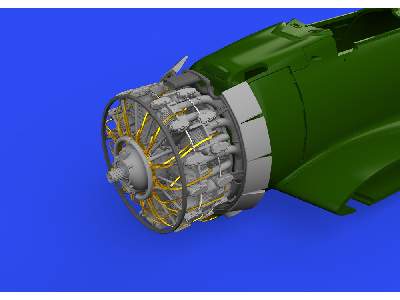 A6M2 engine complete PRINT 1/48 - EDUARD - zdjęcie 15